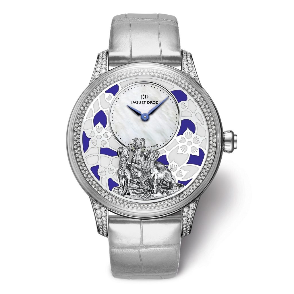 Jaquet Droz Zodiac Sheep Enamel Crafts Hours and Minutes Watch