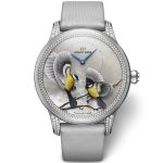 Jaquet Droz gold engraved small dial for hours and minutes – Four Seasons Series