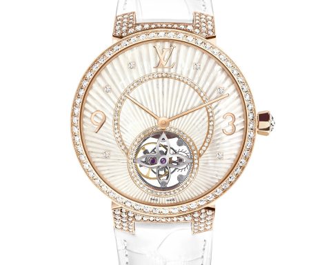 LV Tambour Monogram Tourbillon Women's Watch