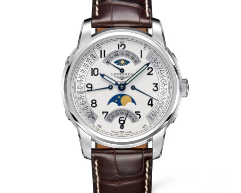 Longines Saint-Imier stainless steel backward moon stage guys's watch