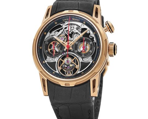 Louis Moinet Impulsion Onyx Flying Tourbillon Chronograph