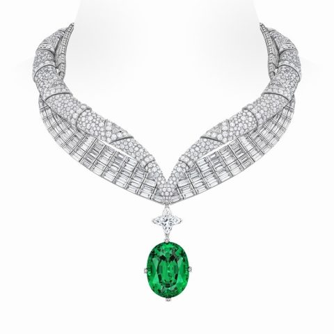 Louis Vuitton Louis Vuitton Grace tsavorite necklace