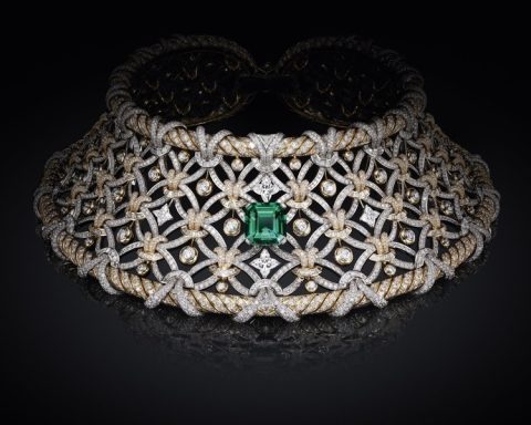 Louis Vuitton Louis Vuitton Séduction emerald necklace