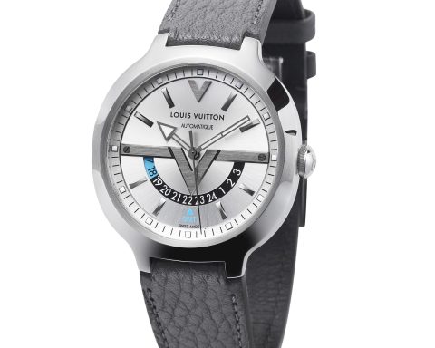 Louis Vuitton Voyager GMT dual time zone watch