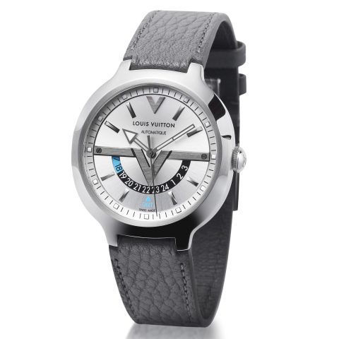 Louis Vuitton Voyager GMT dual time zone watch