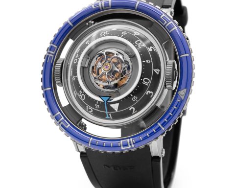 MB&F Horological Machine N°7 Aquapod Tourbillon Diver Watch