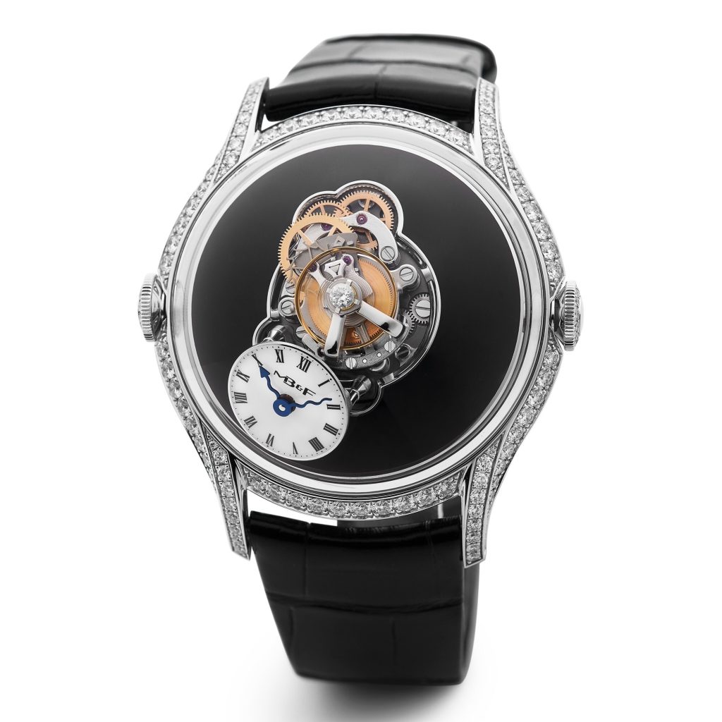 MB&F LM Flying T diamond tourbillon watch