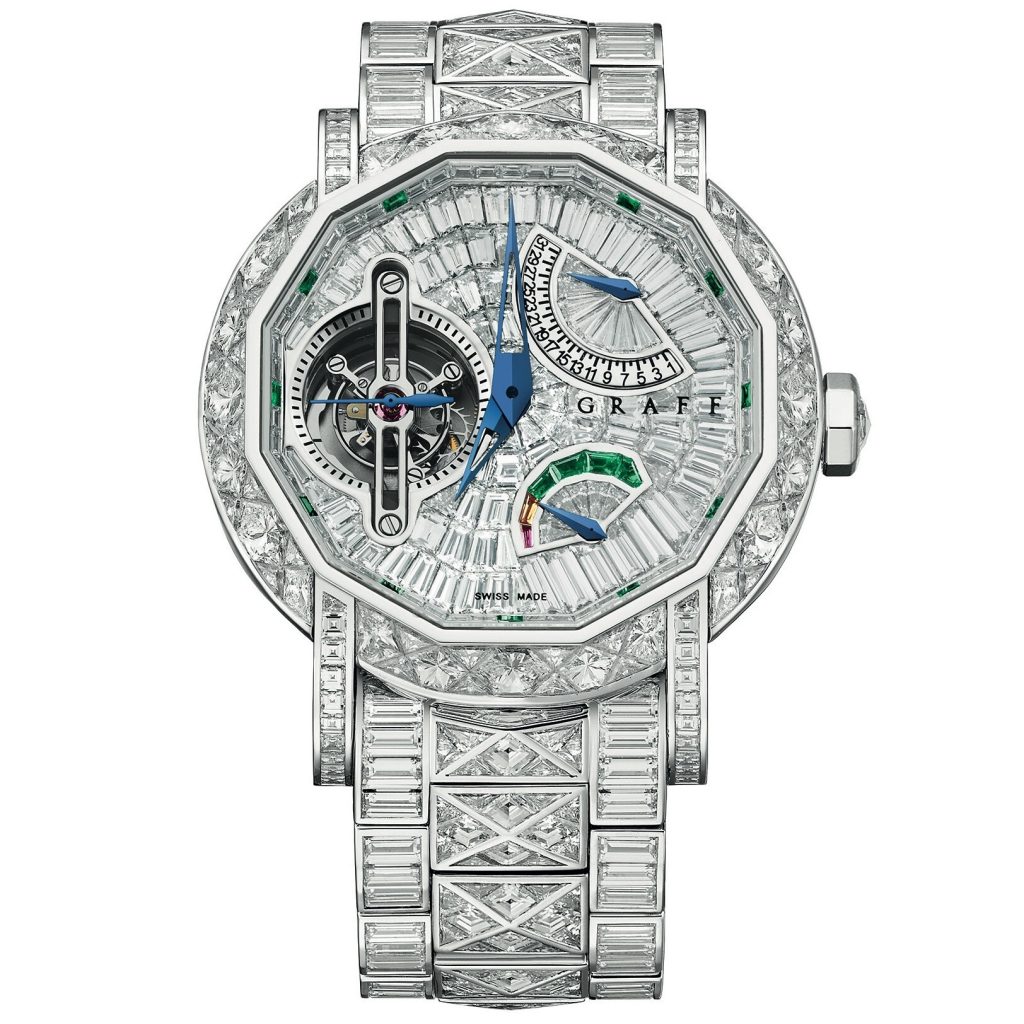 MasterGraff tourbillon full diamond watch