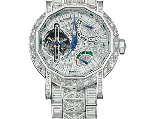 MasterGraff tourbillon full diamond watch