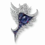 Mikimoto Praise to the Sea tanzanite brooch