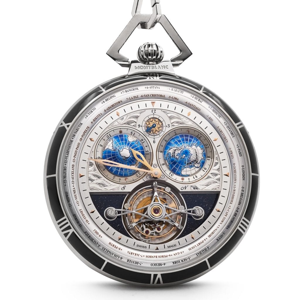 Montblanc 110 th Anniversary Version Villeret Tourbillon Pocket Watch