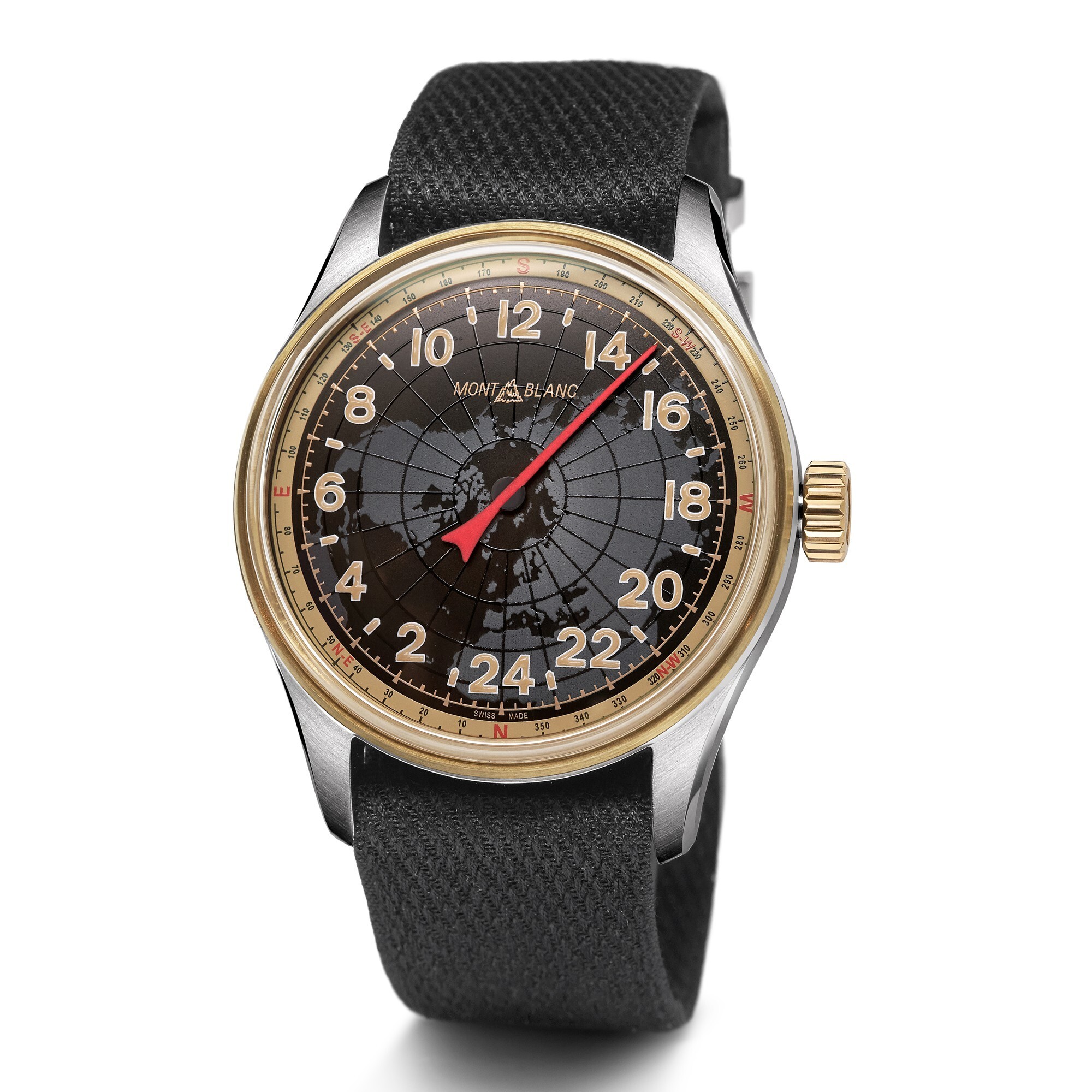 Montblanc 1858 Automatic 24H single-hand 24-hour dial watch