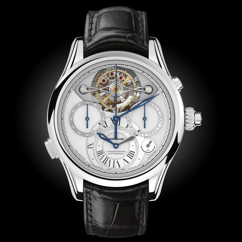 Montblanc Villeret 1858 Exo Tourbillon Split Seconds Chronograph Watch