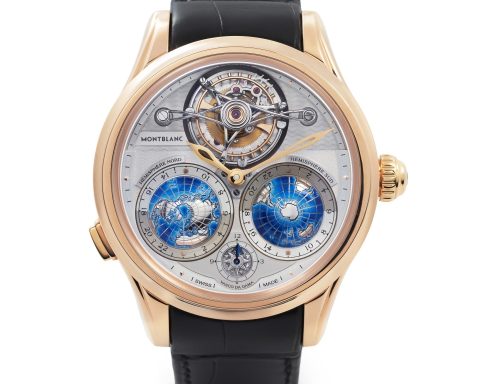 Montblanc Villeret Cylindrical Hairspring Tourbillon Geosphères Vasco da Gama Watch