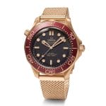 OMEGA Seamaster Diver 300 M Bronze Gold and Wine red diving watch