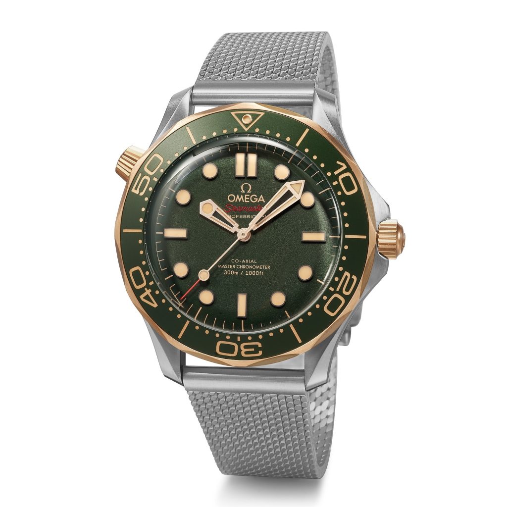 OMEGA Seamaster Diver 300M No-Date Titanium and Bronze Gold diving watch