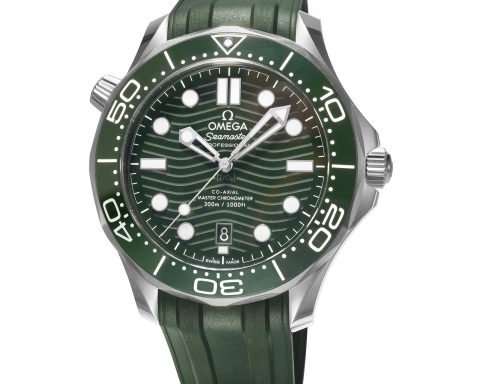 OMEGA Seamaster Diver 300M green dial diving watch