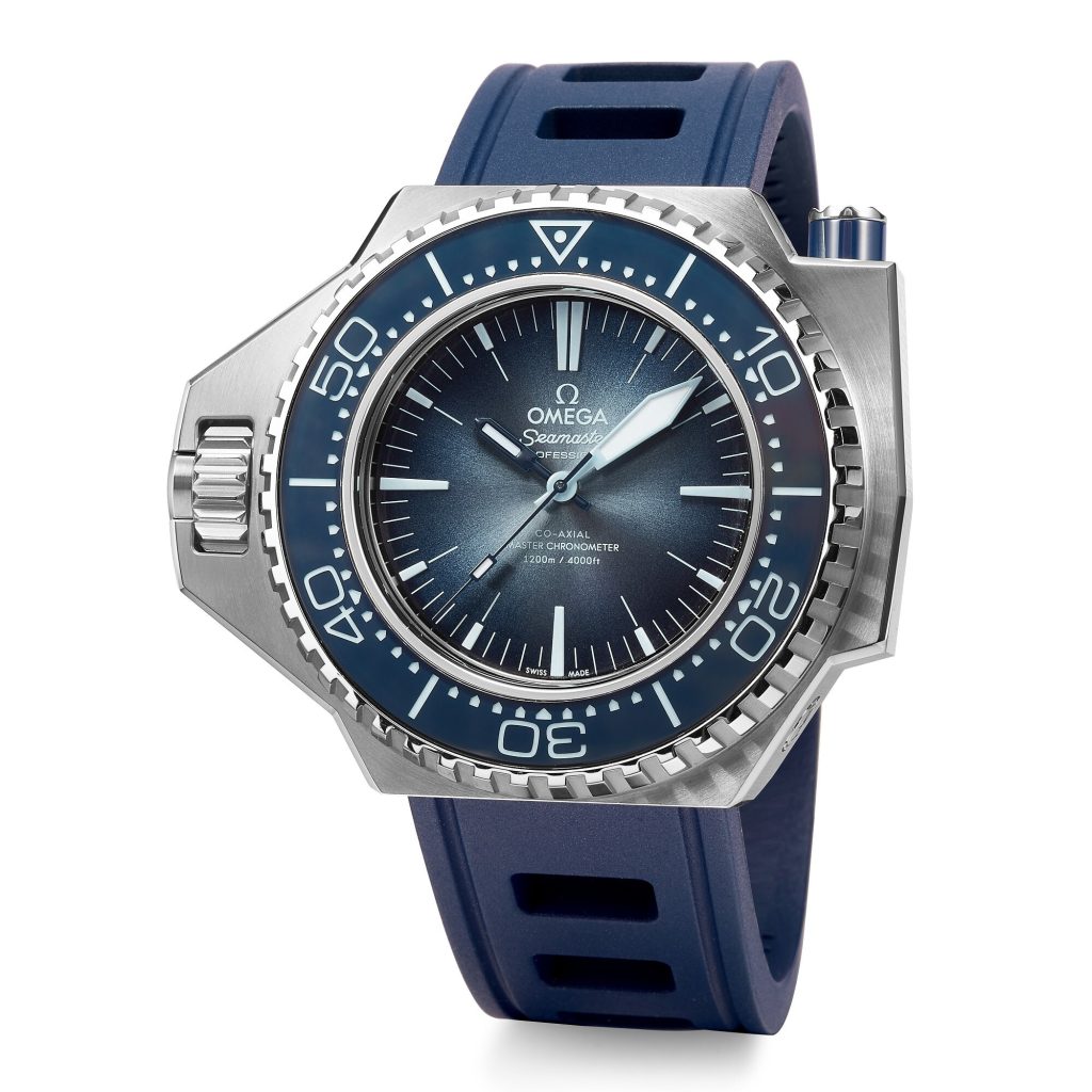 OMEGA Seamaster Ploprof 1200M Summer Blue diving watch
