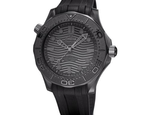 OMEGA Seamaster Scuba Diver 300 M Black Black black style diving watch