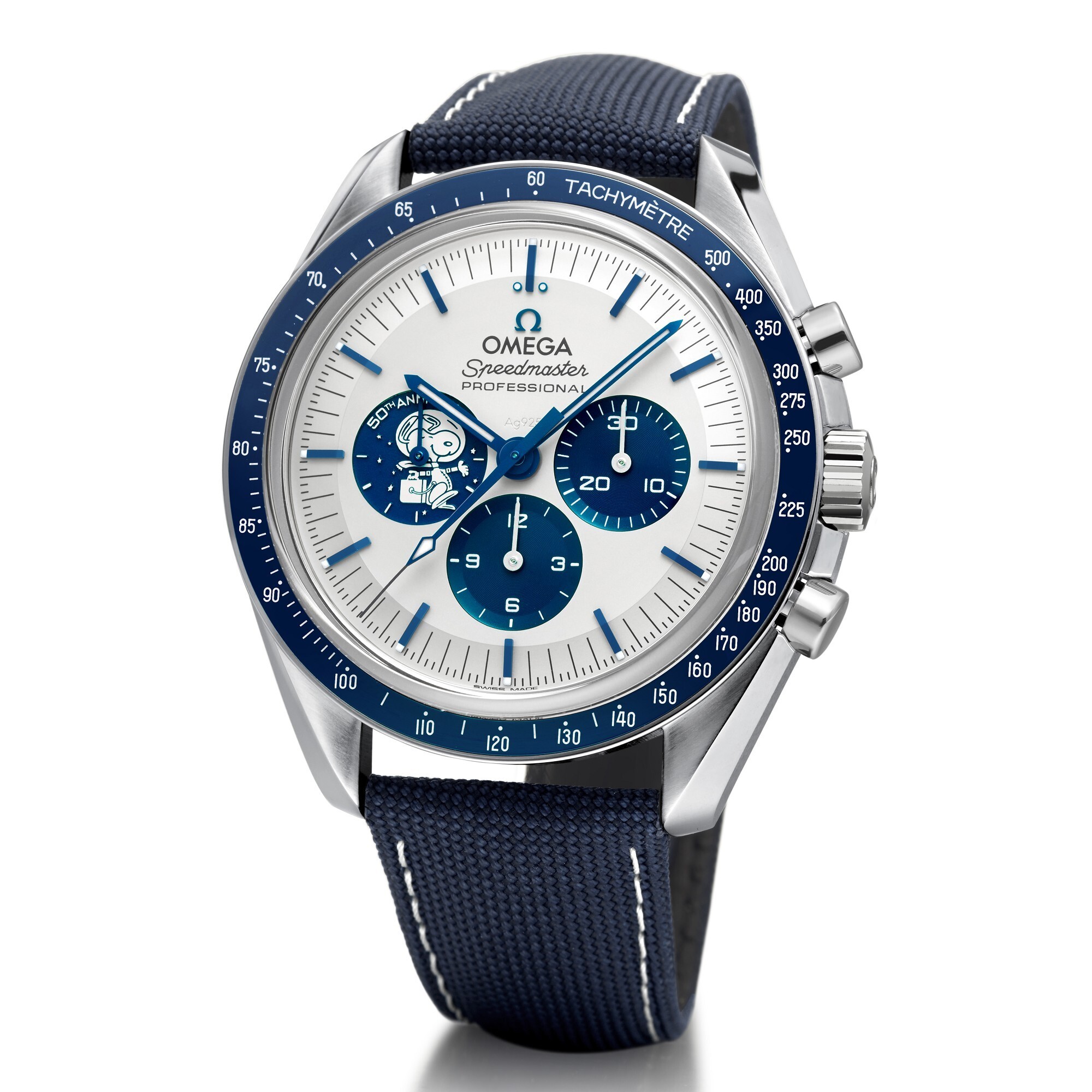 OMEGA Speedmaster Silver Snoopy Award 50th Anniversary