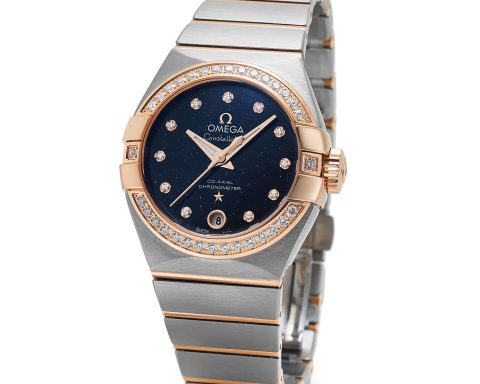Omega Constellation series "Blue Starry Sky" limited edition women's watch