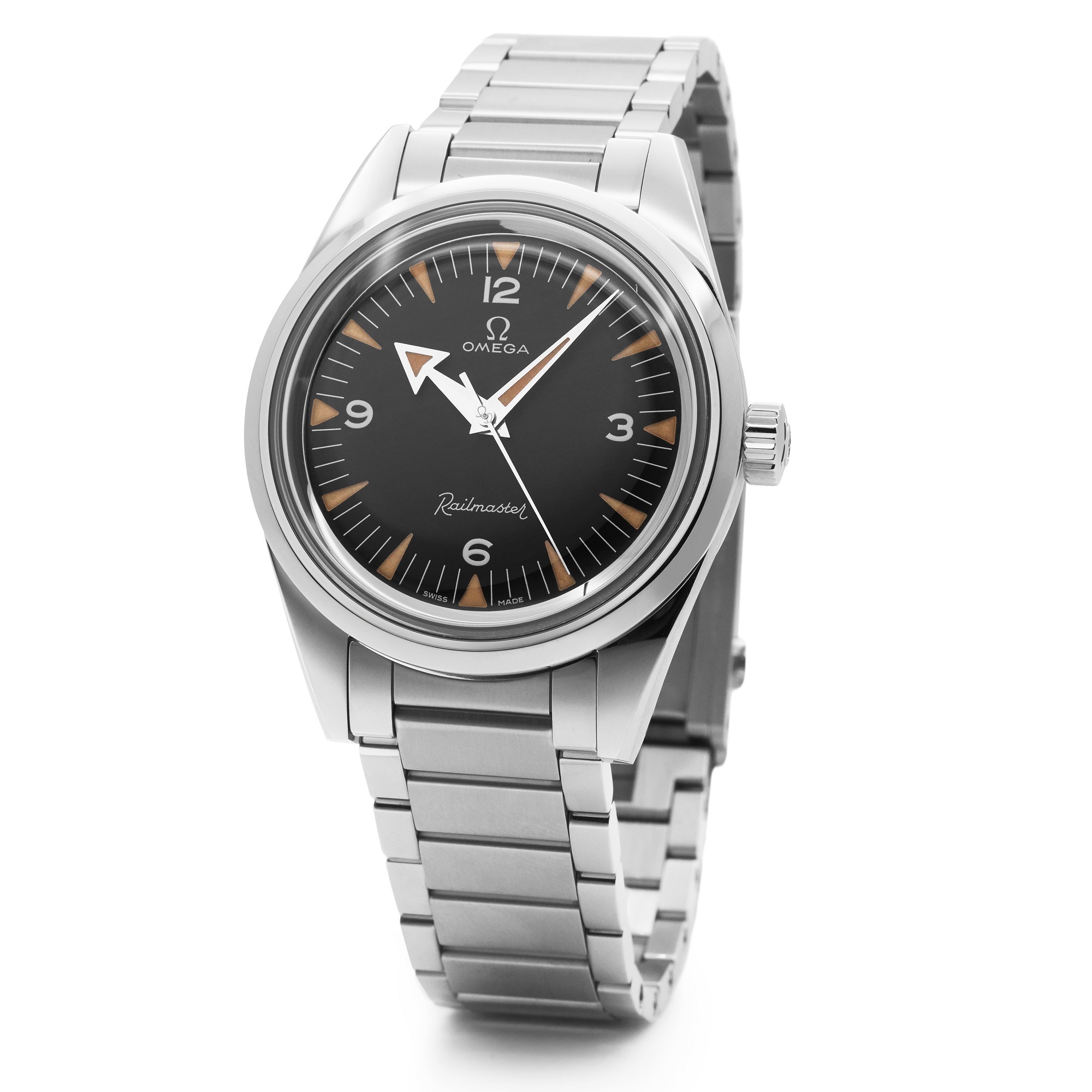 Omega Railmaster 60th Anniversary Limited Edition Watch Stainless Steel