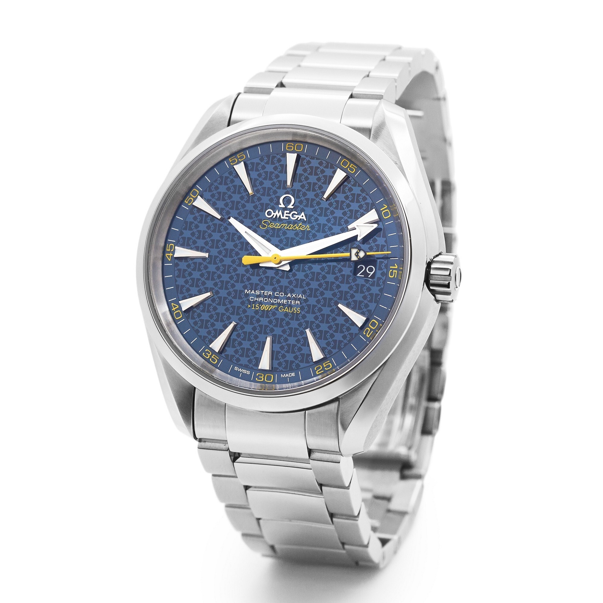 Omega Seamaster Aqua Terra 007 Limited Edition stainless steel watch