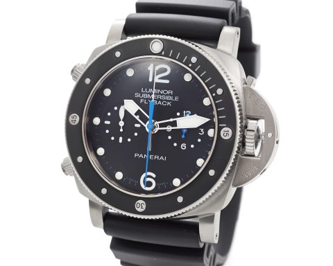 Panerai Luminor Submersible 1950 3 -day kinetic energy flyback diving titanium situation chronograph