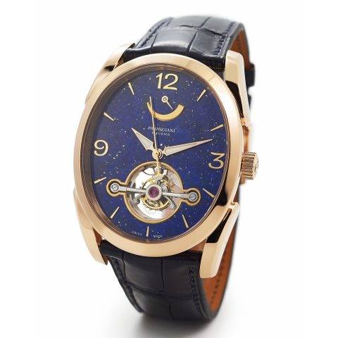 Parmigiani Fleurier Ovale Tourbillon Lapis Lazuli tourbillon watch