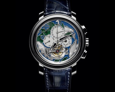 Parmigiani Toric Techica Carpe Koi theme complication minute repeater watch
