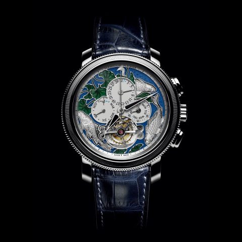 Parmigiani Toric Techica Carpe Koi theme complication minute repeater watch