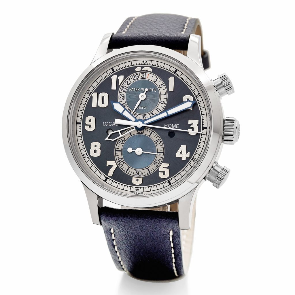 Patek Philippe Calatrava Pilot Travel Time Chronograph 5924G travel time chronograph watch