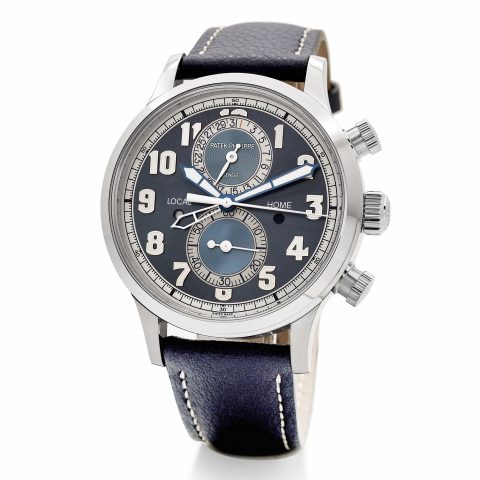 Patek Philippe Calatrava Pilot Travel Time Chronograph 5924G travel time chronograph watch