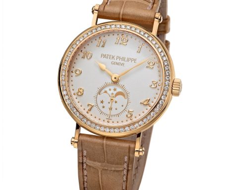 Patek Philippe Calatrava Ref.7121 Women's Moon Phase Watch