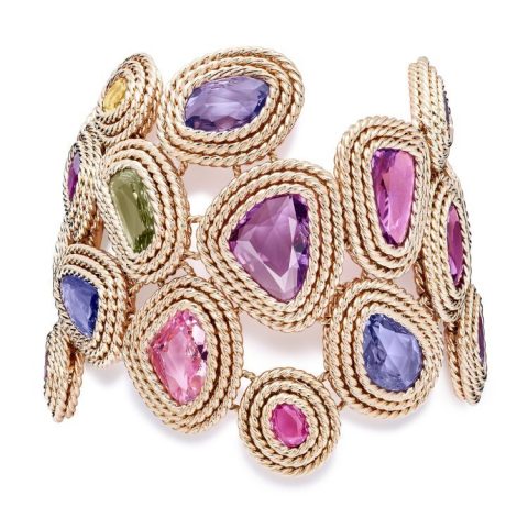 Piaget Essence of Extraleganza Colored Sapphire Jewelry Set