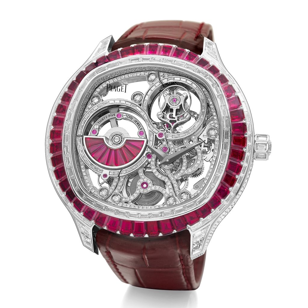 Piaget Polo Emperador Skeleton Tourbillon High Jewelery Tourbillon Skeleton High Jewelry Watch