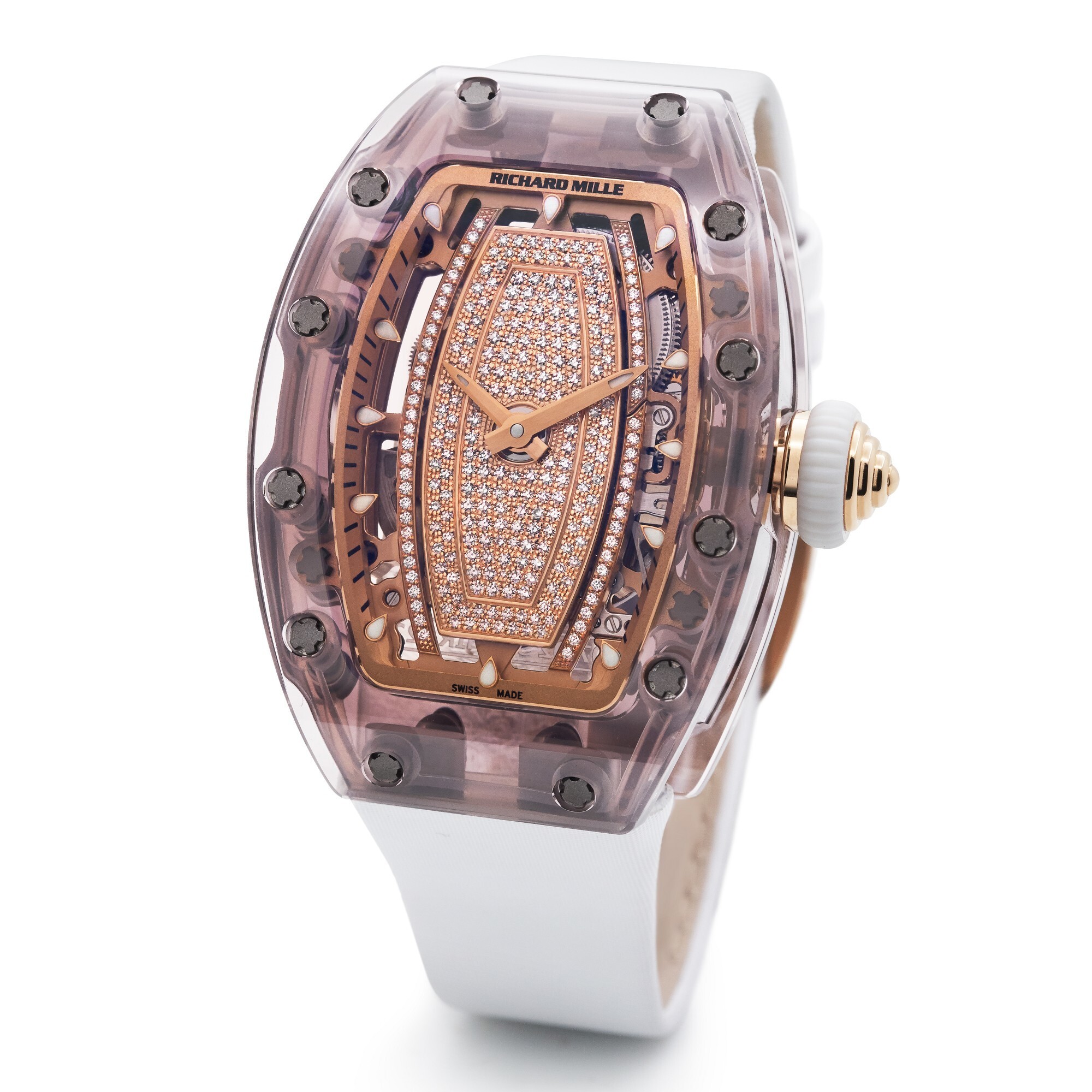 RICHARD MILLE RM 07-02 Grey Sapphire Watch Luxury