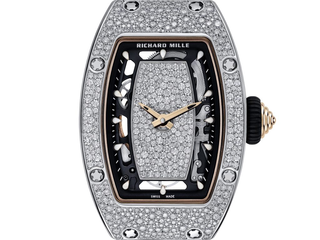 RICHARD MILLE RM 07-01 Snow Setting ladies watch