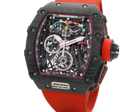 RICHARD MILLE RM 50-03 McLAREN F1 ultra-light split-seconds tourbillon chronograph