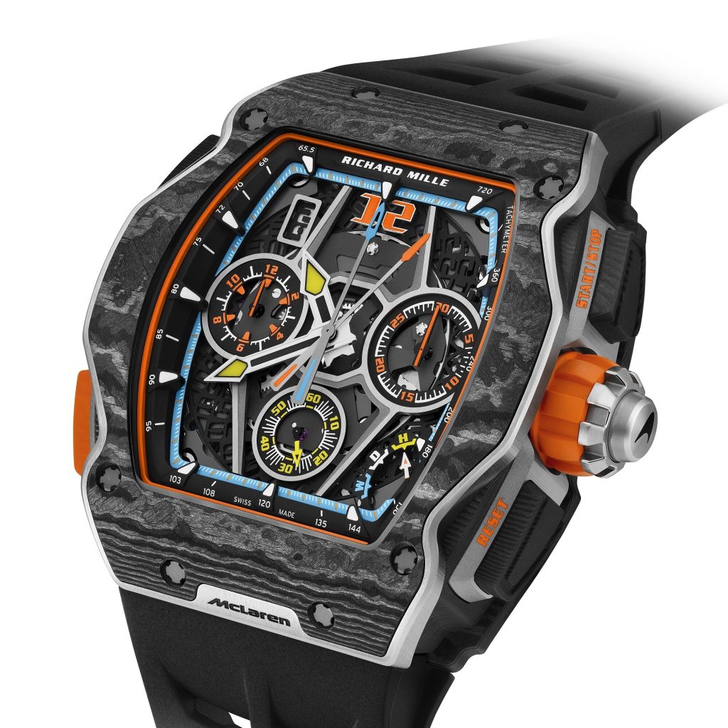 RICHARD MILLE RM 65-01 McLaren W1 Split Seconds Chronograph double rattrapante chronograph