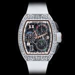 RICHARD MILLE RM 72-01 Lifestyle chronograph white gold inlaid model