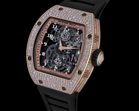 RICHARD MILLE Richard Mille RM 17-01 Manual Winding Tourbillon Skeleton Tourbillon Watch