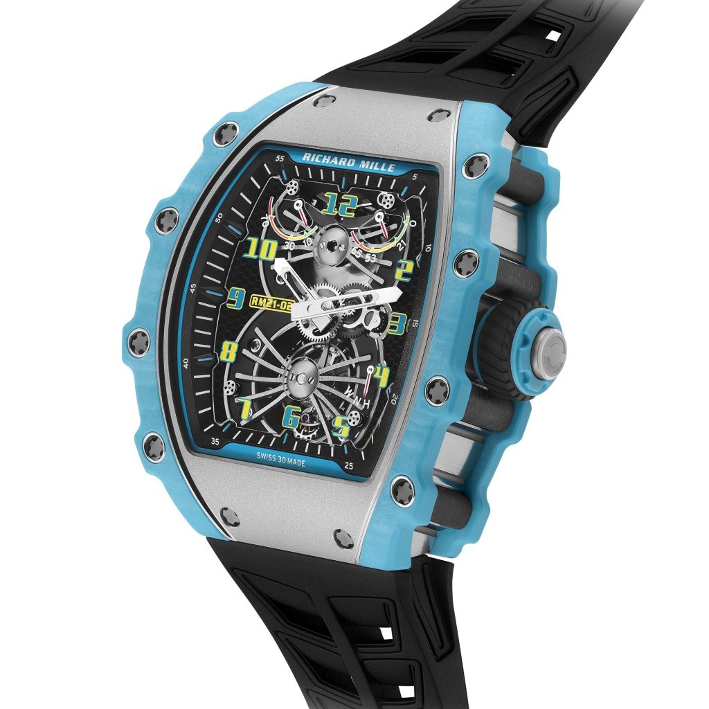 RICHARD MILLE Richard Mille RM 21-02 Tourbillon Aerodyne Skeleton Tourbillon Watch
