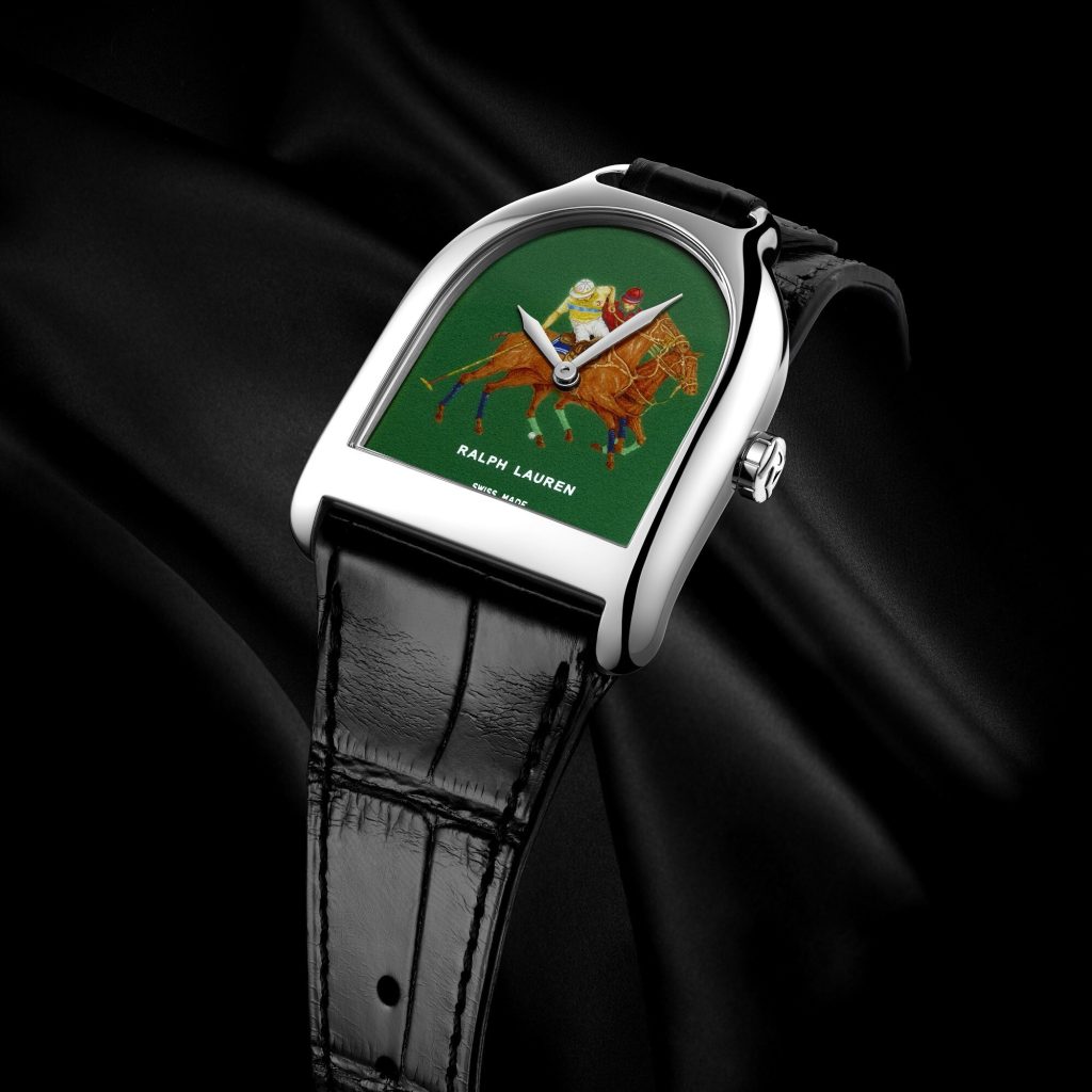 Ralph Lauren Stirrup enamel watch