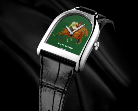 Ralph Lauren Stirrup enamel watch
