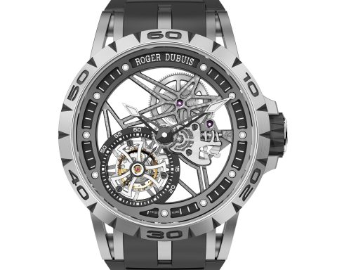 Roger Dolby Excalibur Spider Skeleton Flying Tourbillon Watch