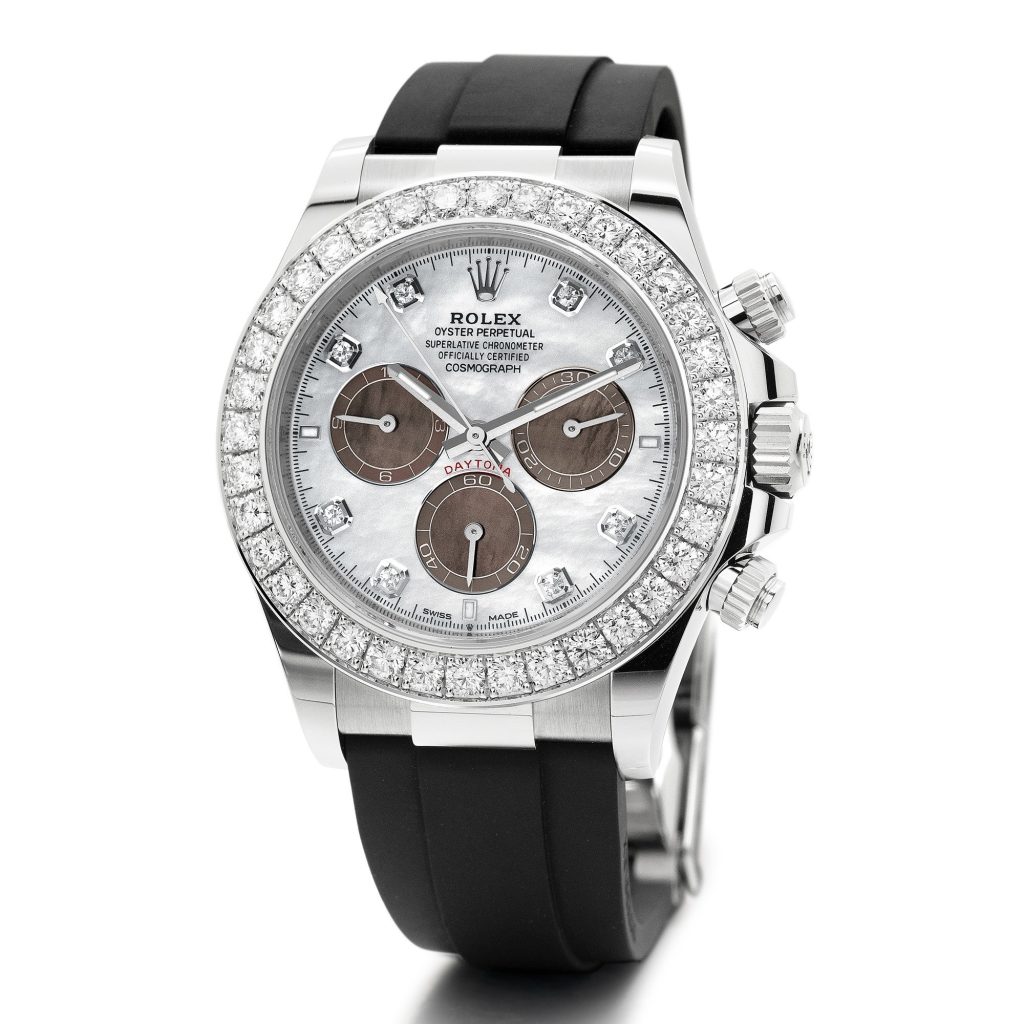 Rolex Cosmograph Daytona mother-of-pearl dial chronograph