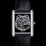 Tank Louis Cartier Sapphire Crystal Skeleton Watch