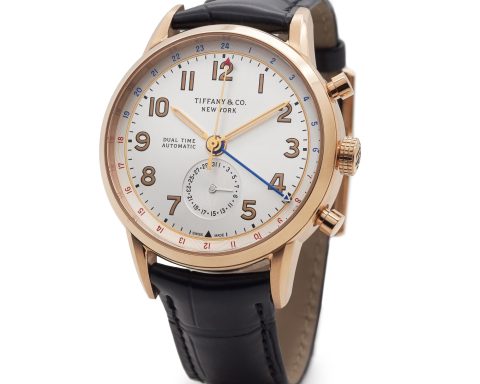 Tiffany CT60 Dual Time dual time zone calendar watch