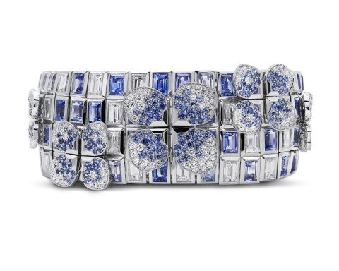 Tiffany Tiffany Blue Book Flora high jewelry bracelet